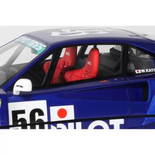 LB-WORKS F40 METALLIC BLUE 2024 OttO mobile 1:18 Resinemodell (Türen, Motorhaube... nicht zu öffnen!)